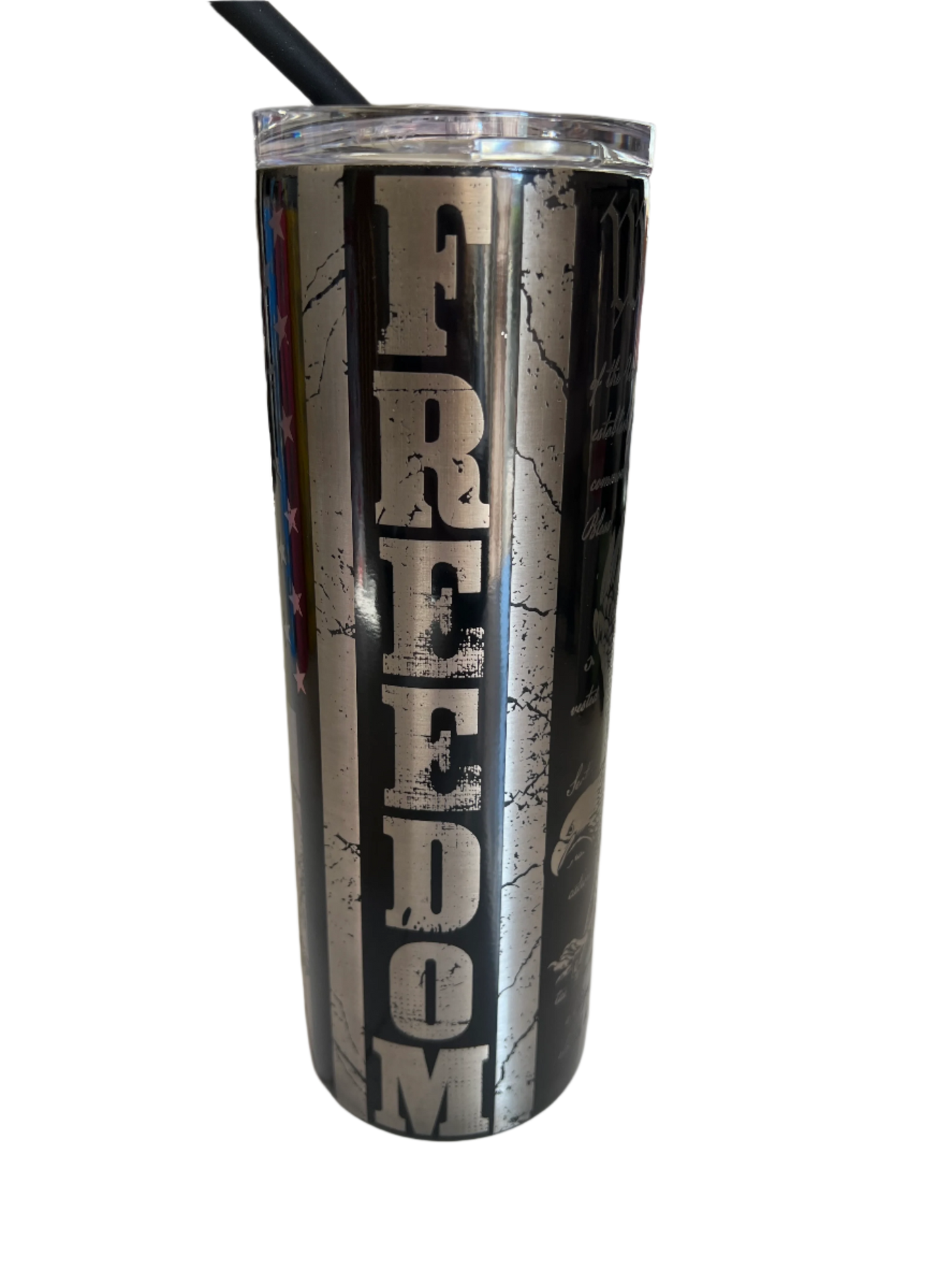 American Pride Custom Engraved Tumbler - 20oz