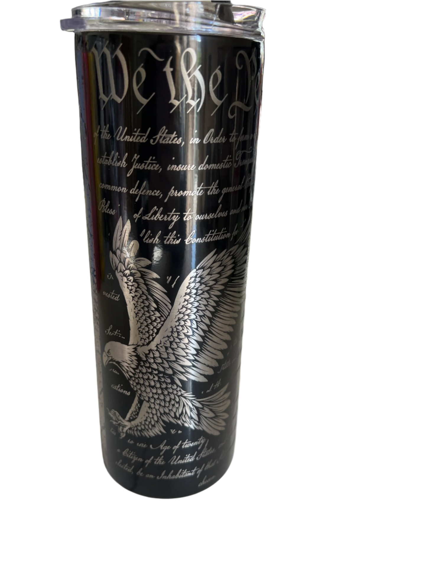 American Pride Custom Engraved Tumbler - 20oz