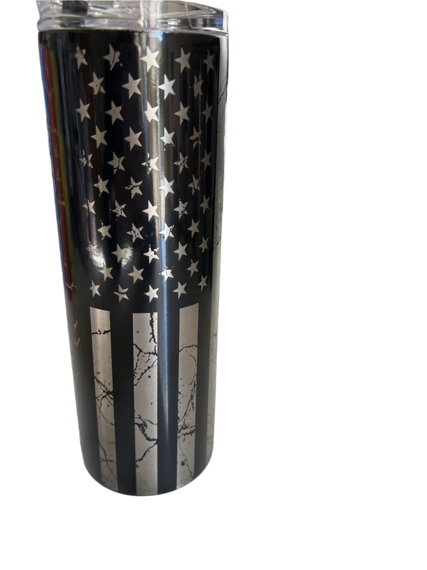 American Pride Custom Engraved Tumbler - 20oz